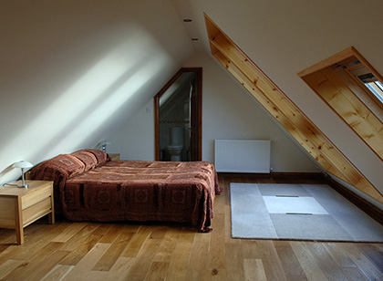 Loft conversion bedroom