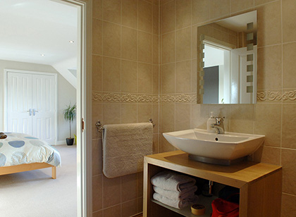 Loft conversion bathroom